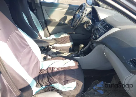 2015 Hyundai Accent Gls из США, поврежденный, VIN KMHCT4AE6FU909427